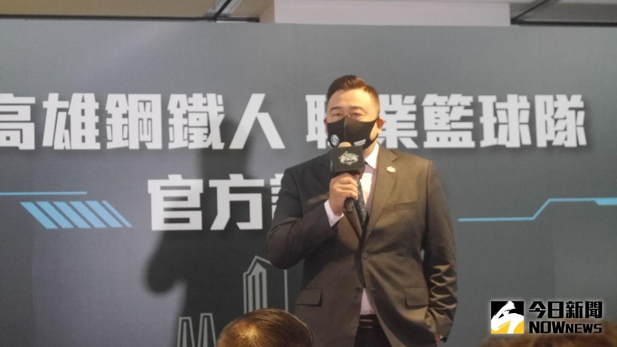 ▲高雄鋼鐵人新任總經理高景炎。（圖／吳政紘攝）