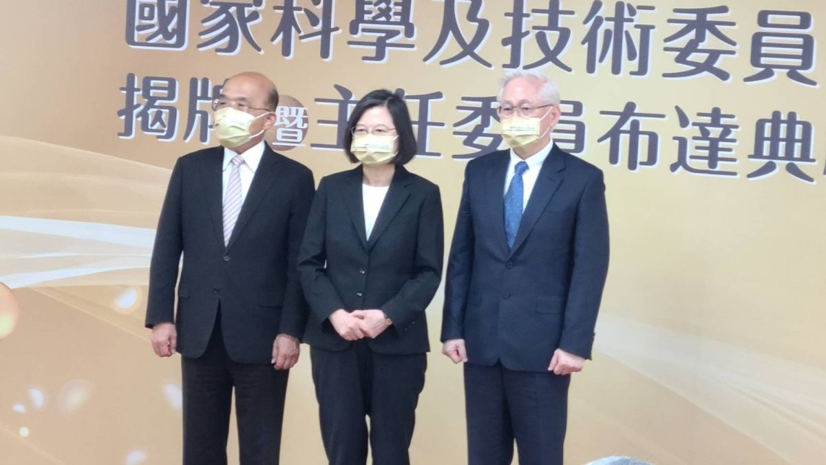 ▲科技部改制為「國家科學及技術委員會」，今（27）日舉行揭牌及主任委員布達儀式。（圖／記者李琦瑋攝，2022.07.27）