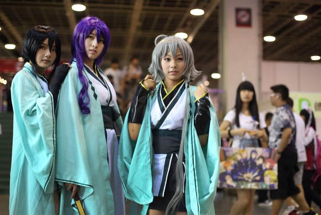 ▲中國反日情緒最近再度蔓延，山東、江西、雲南等地已10多個多個大型日本動漫活動都被喊停。圖為2015年GJLILY夏日祭動漫展在南京舉行，Cosplay愛好者齊聚。（圖／中新社）