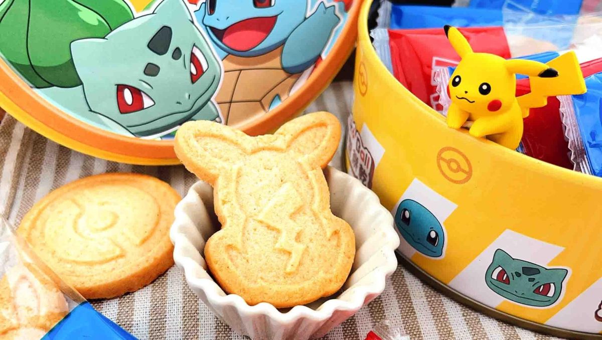 ▲萊爾富在門市LINE群悄悄開賣寶可夢造型餅乾，全部共4款，任兩盒298元、任四盒549元。（圖／取自AMANDIER官網）