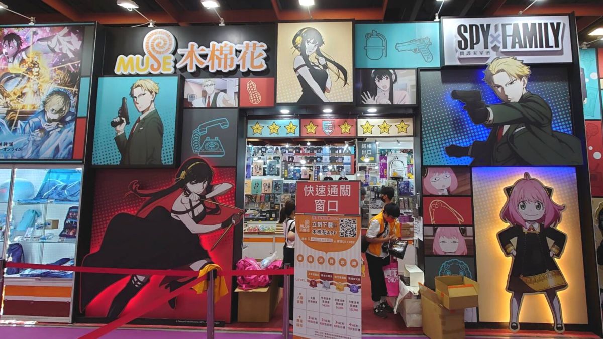 ▲第21屆漫畫博覽會今日在世貿一館登場，首日湧入7萬人次漫迷。（圖／翻攝Muse木棉花臉書）