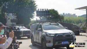 ▲國防部心戰大隊心戰喊話車。(圖/記者呂炯昌攝,2022.07.28) ▲國防部心戰大隊心戰喊話車。(圖/記者呂炯昌攝,2022.07.28)