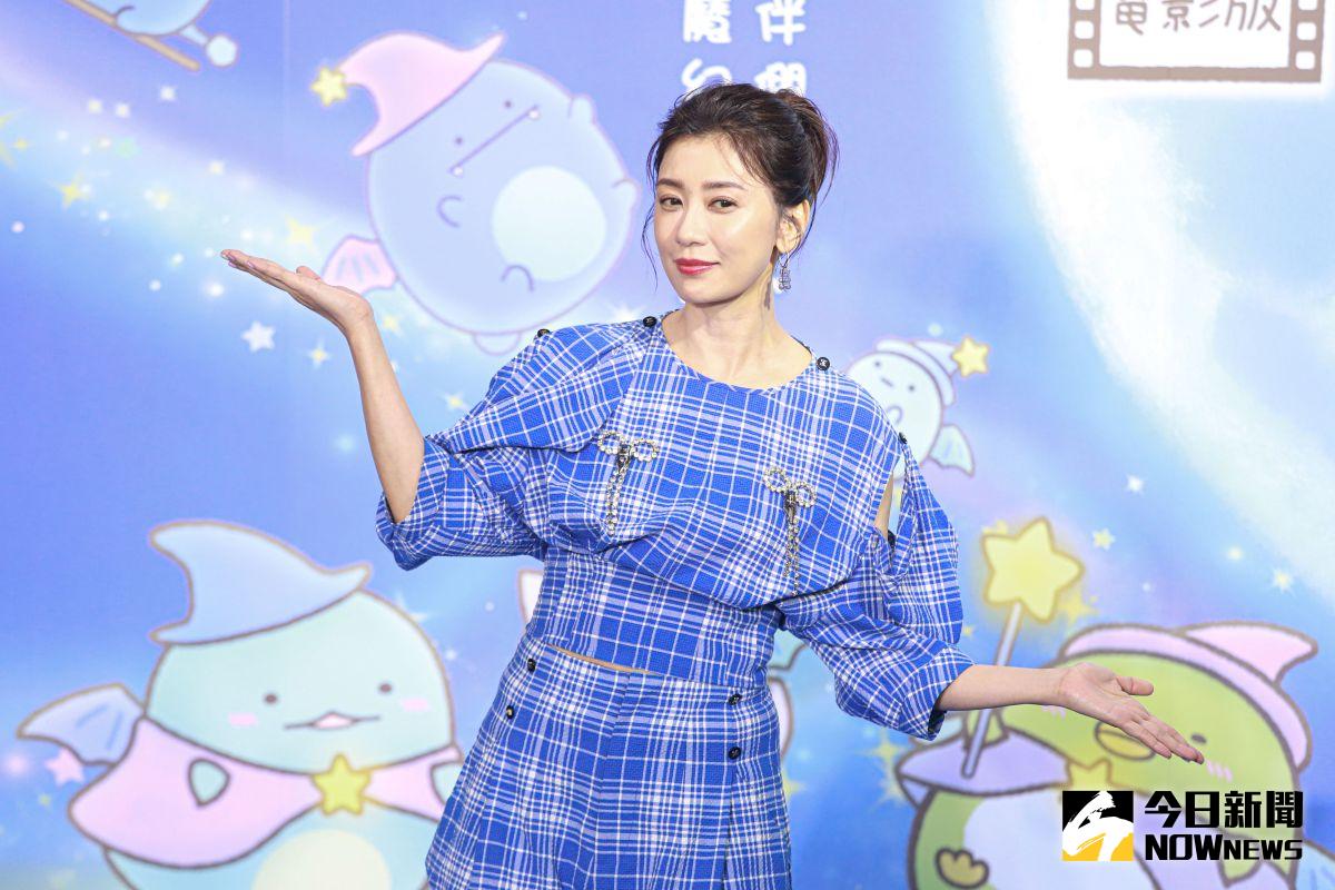 ▲賈靜雯出席電影《角落小夥伴電影版：藍色月夜的魔法之子》配音記者會。（圖／記者葉政勳攝）