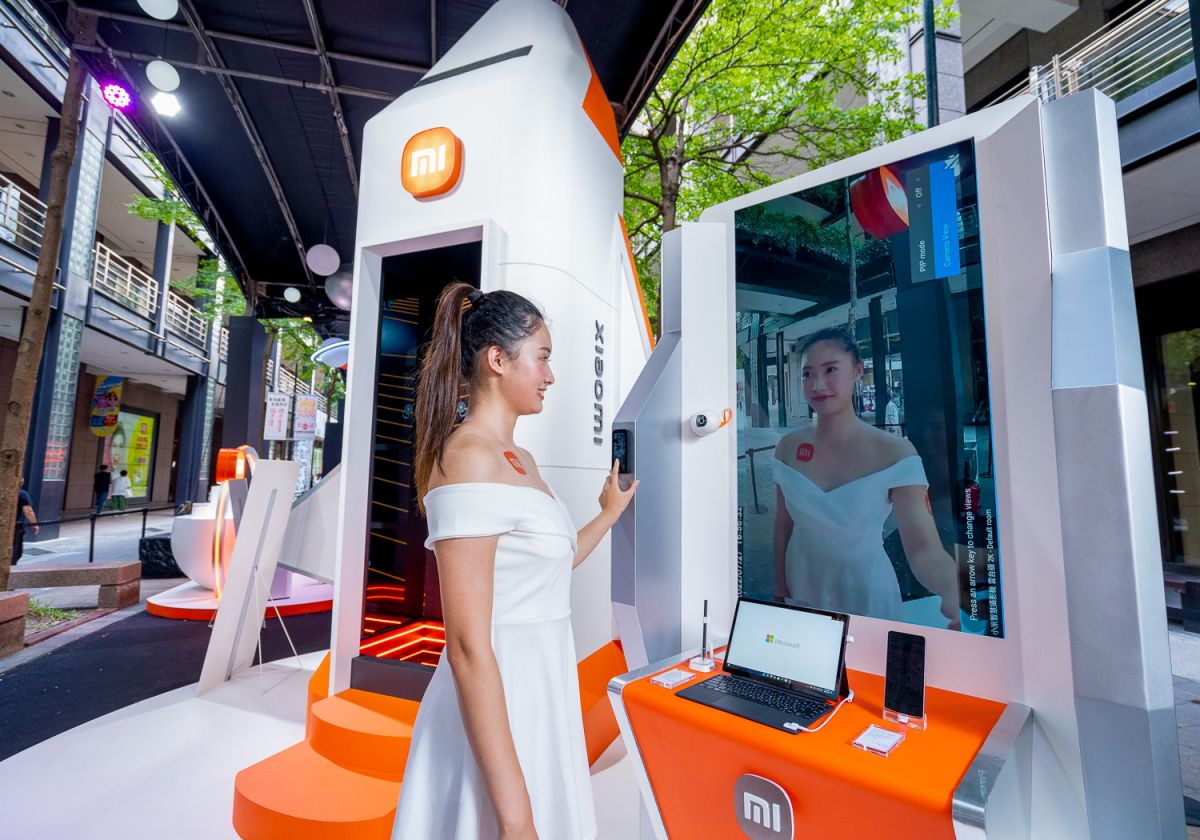 ▲小米台灣從今(28)日起至8/7在信義香堤大道南段開設小米快閃店，現場可親自體驗小米各項新品。(圖／官方提供)