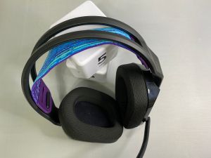 羅技 G G535電競無線耳機麥克風。(圖/記者周淑萍攝) ▲羅技 G G535電競無線耳機麥克風。(圖/記者周淑萍攝)