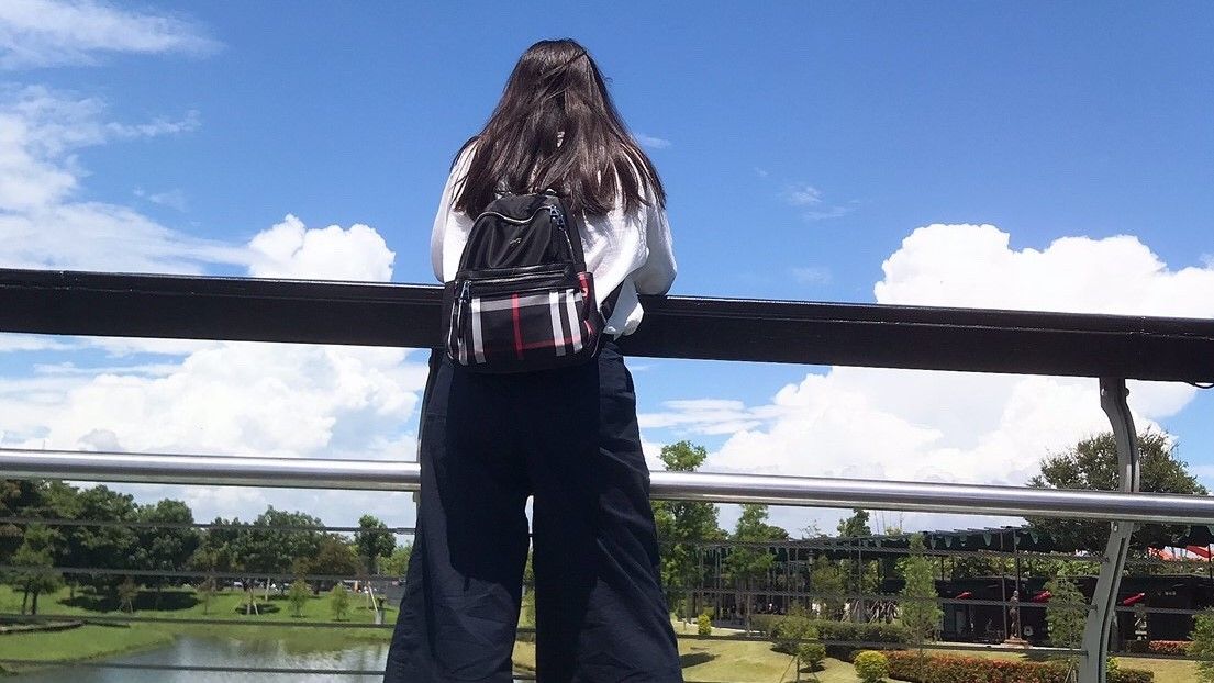 ▲實踐大學（高雄校區）就讀大三的陳柔月認為，18歲可以公投，沒理由不能選出居住地的人民公僕。（圖／陳柔月提供）