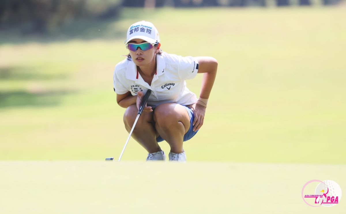 ▲第二回合姚宣榆70.73兩天以(-1)繼續領先(鍾豐榮攝影)