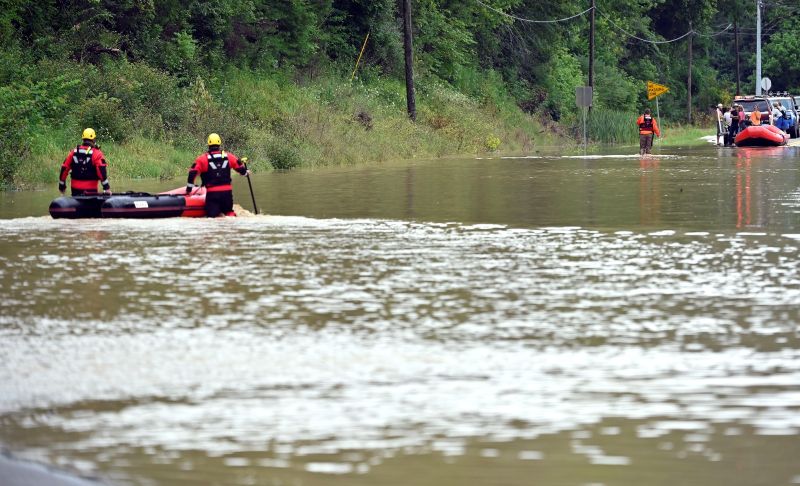 影／肯塔基州洪水已至少16死！拜登宣布重大災難狀態