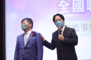 賴清德也出席同場活動同台陳時中 ▲賴清德也出席同場活動同台陳時中。(圖/總統府提供)