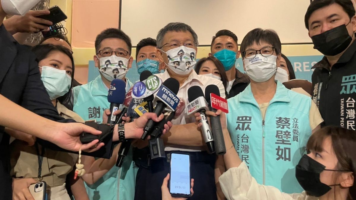 ▲針對陳時中8年蓋完捷運的說法，身兼台灣民眾黨主席的台北市長柯文哲31日怒批「不要信口開河，我最討厭這種人了。」（圖／民眾黨提供）