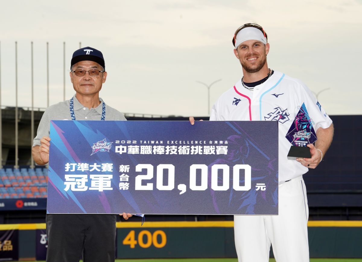 ▲樂天豪勁。（圖／中職提供）