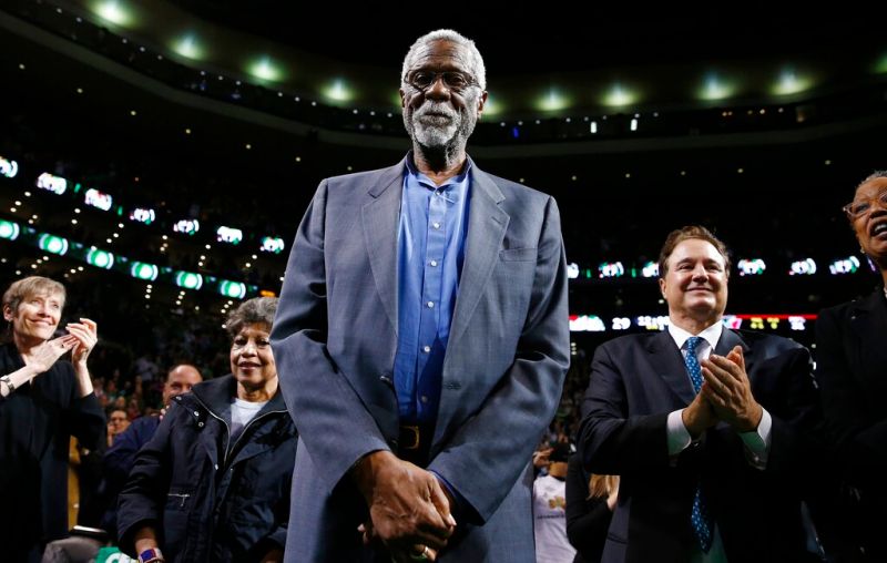 ▲Bill Russell。（圖／美聯社／達志影像）