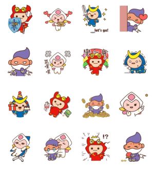LINE送隱藏版3組免費貼圖!限8月下載 搞笑海豹:陪朕玩 ▲「R2M × WEBZEN FRIENDS」免費貼圖。(圖/翻攝自LINE)
