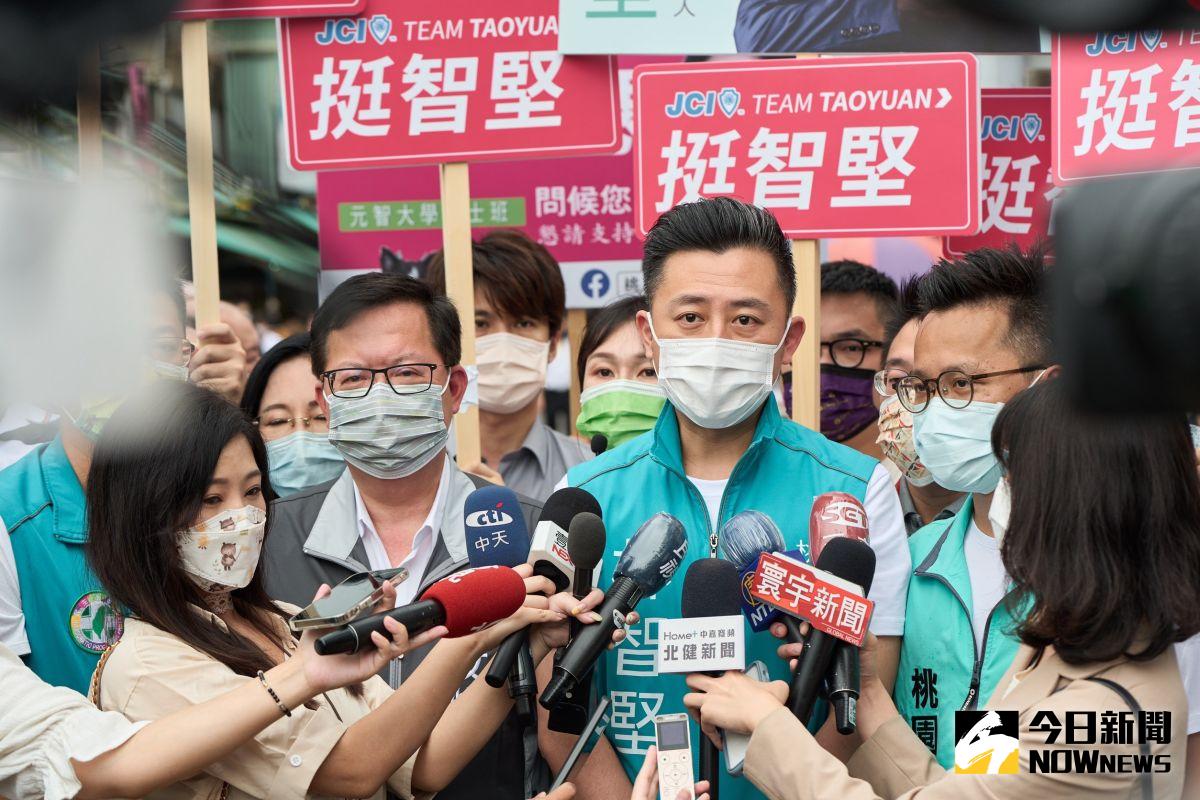 ▲林智堅表示，裴洛西議長用行動來訪台灣表示歡迎也很感謝，她能不畏懼中國的威脅與打壓來到台灣，展現美台關係堅若磐石。（圖／記者李春台攝，2022.08.02）