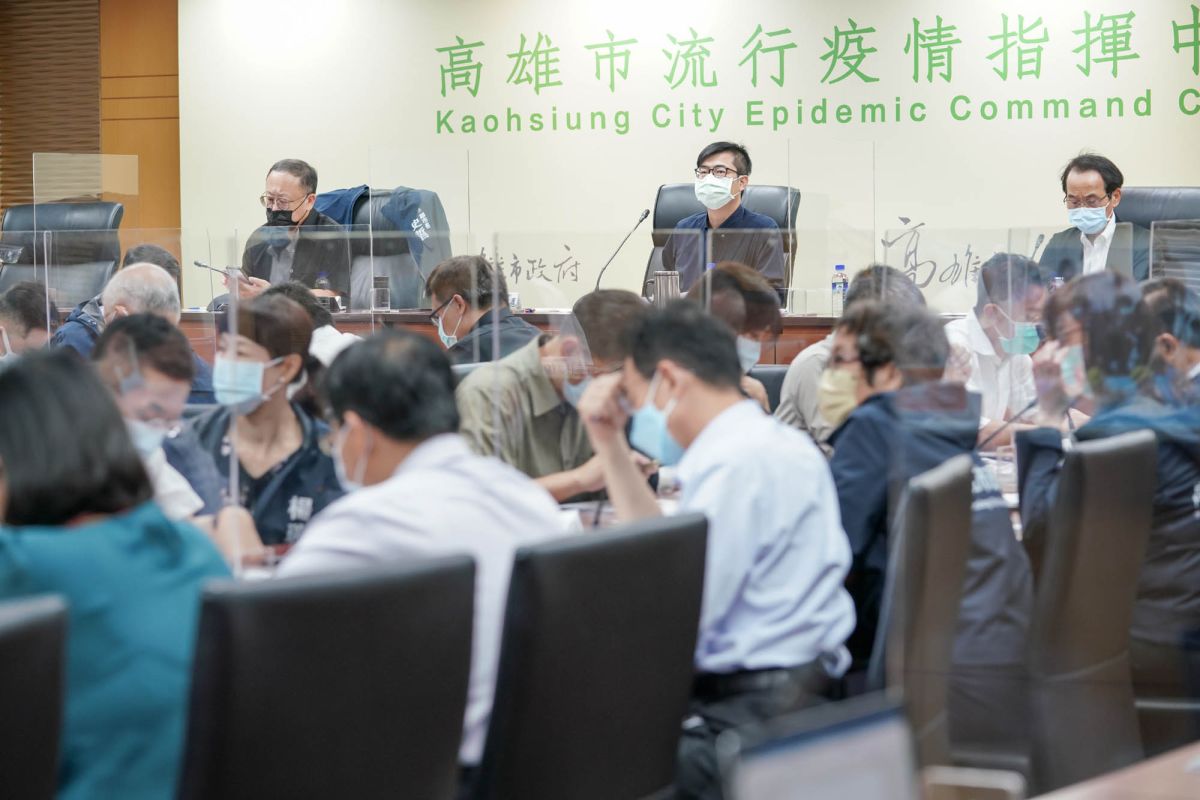 ▲高雄市長陳其邁今天在主持市政會議要求運發局應多方研議運動健身的方案，方便市民朋友多加利用優質平價的運動中心、提升運動風氣常保健康。（圖／高市府提供）