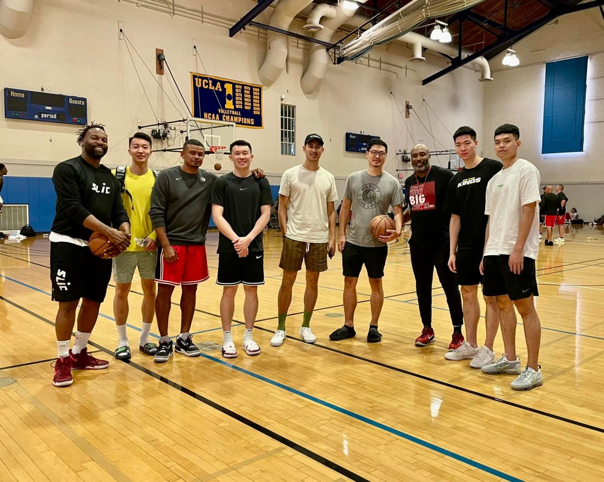 ▲國王軍團到UCLA。圖/新北國王FB