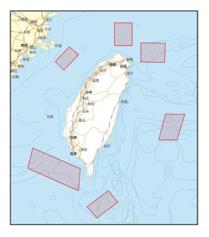 ▲共軍實彈射擊區域圖。(圖/翻攝自新華社) ▲共軍實彈射擊區域圖。(圖/翻攝自新華社)