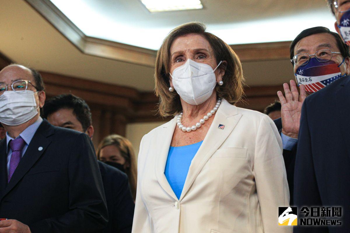 ▲美國聯邦眾議院議長裴洛西亞洲行率團來台訪問。（圖／記者葉政勳攝，2022.08.03）