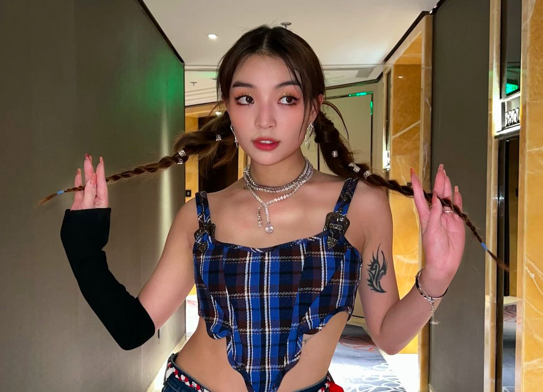 ▲VaVa喊替中國出征，遭網友罵翻。（圖／翻攝VaVa微博）