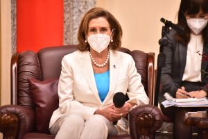 裴洛西 ▲美國眾議院議長裴洛西拜會立法院,她說,被稱為是台灣朋友對她而言是很大讚美。(圖/台北市記者聯誼會提供)