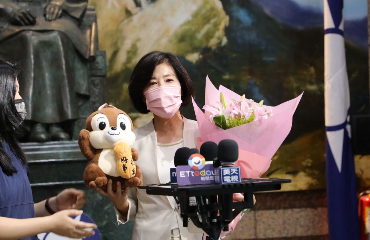 ▲國民黨副秘書長王育敏被國民黨提名參選嘉義縣長。（圖／文傳會提供）