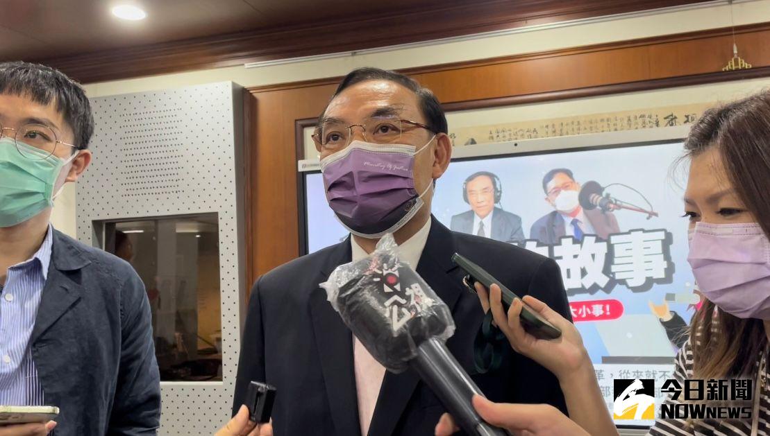 ▲法務部長蔡清祥。（圖／記者潘千詩攝，2022.08.03）