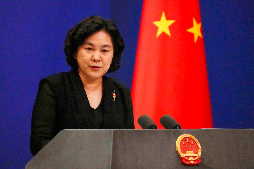 ▲中國外交部發言人華春瑩也針對以巴衝突、加薩人道危機表態。資料照。（圖／美聯社／達志影像）