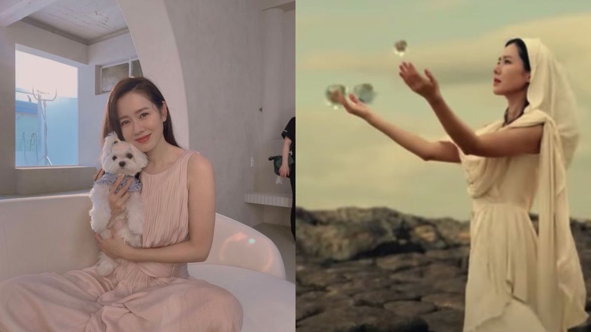 ▲孫藝真近日釋出新的廣告影片，身材保養得相當得宜。（圖／翻攝自yejinhand IG、YouTube）