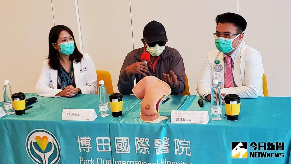 ▲醫師指出近年來診治了500多位乳癌患者，其中有5位是男性，年紀最小的才30多歲而己。（圖／記者陳美嘉攝）