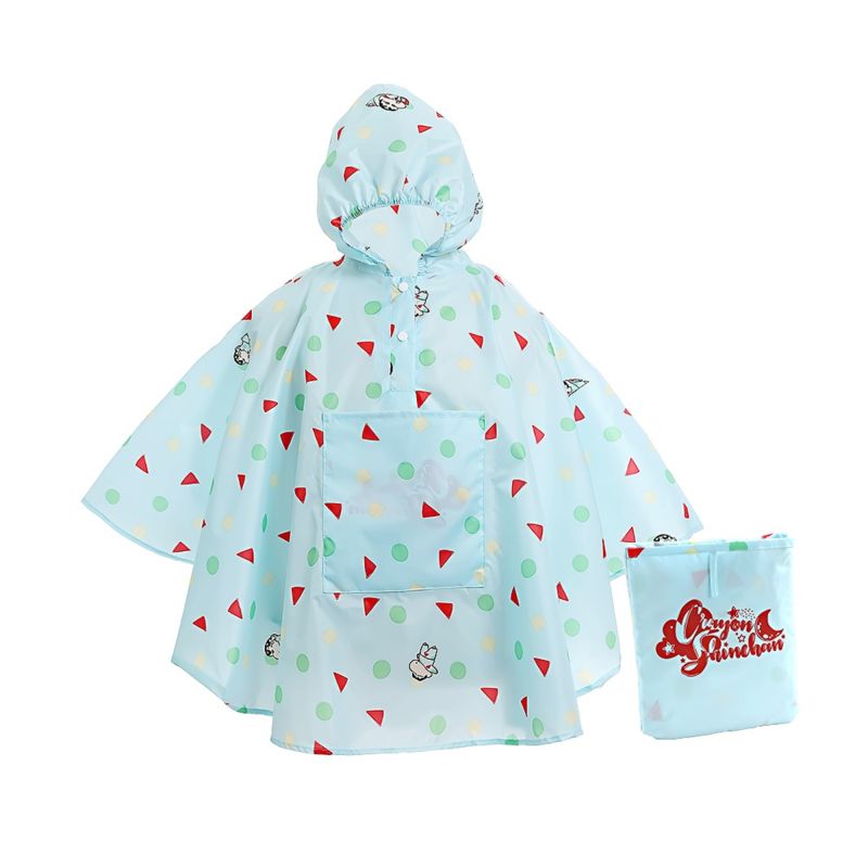 ▲「小新罩你兒童雨衣」讓小朋友和蠟筆小新穿同款睡衣。（圖／momo購物網提供）