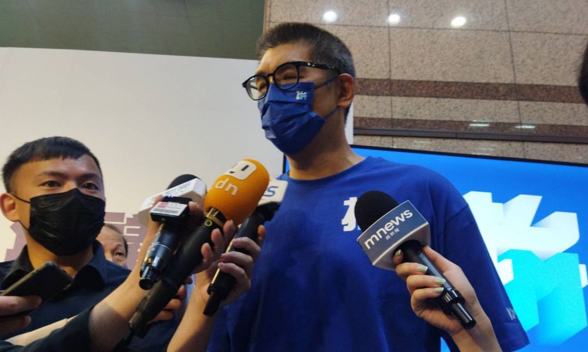 ▲連勝文認為，中共過激反應都是幫助民進黨轉移內政缺失焦點。（圖／記者余祥攝，2022.8.4）