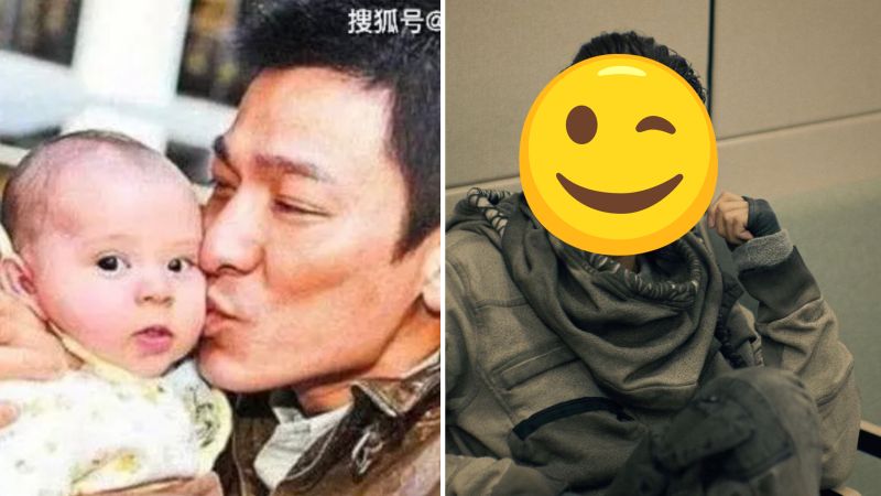 ▲劉德華41年前親吻的小男嬰，如今變身超級巨星（圖/取自豔玲講娛樂搜狐 (左)、 chefnicookies IG (右) ）