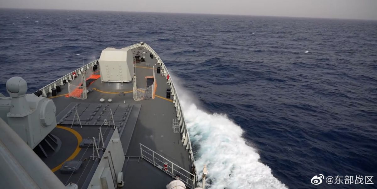 ▲中共解放軍報一篇稱讚海軍訓練有素的文章卻自曝其短。資料照。（圖／翻攝自微博）