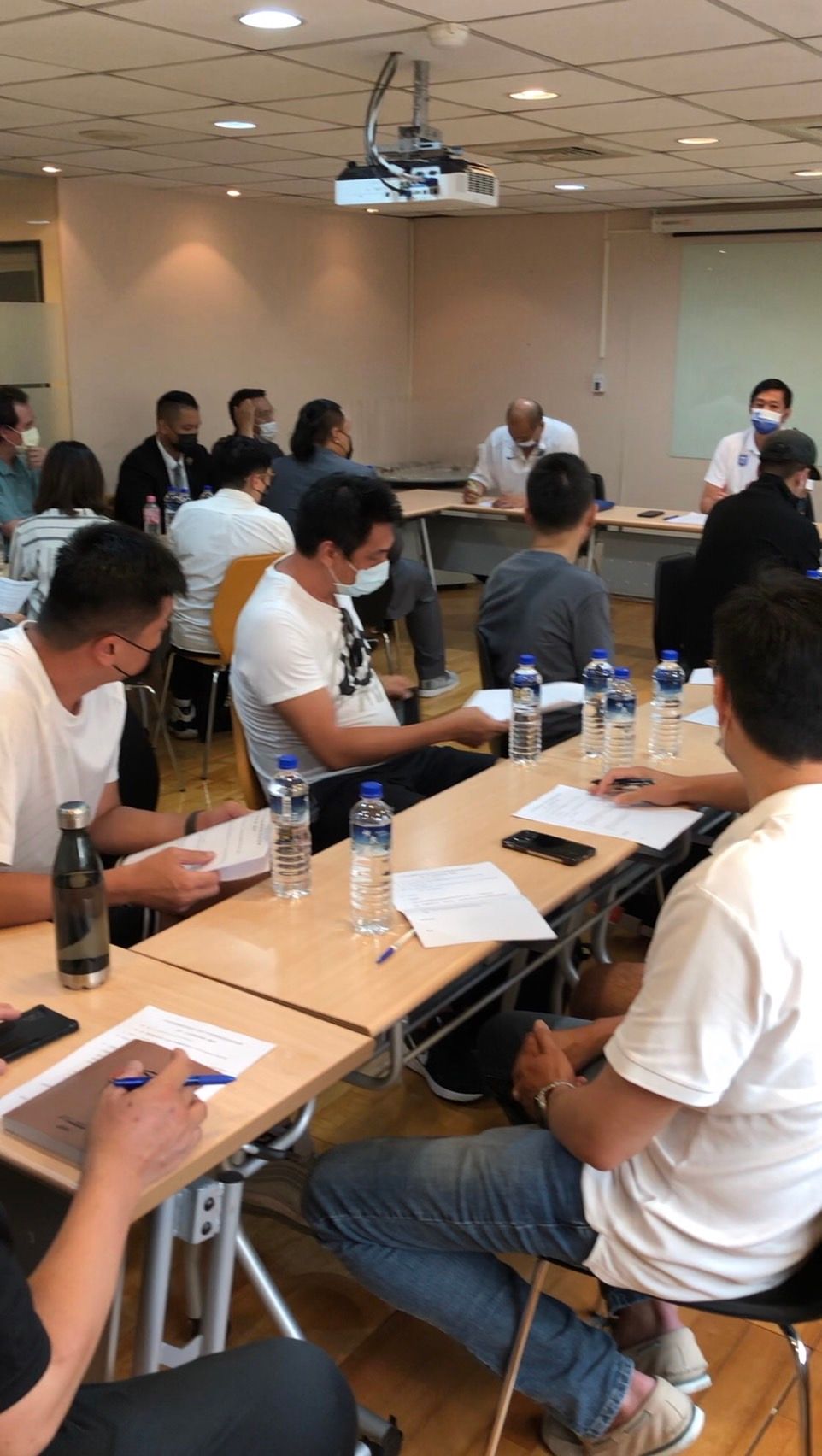 ▲籃協召開跨聯盟會議。官方提供