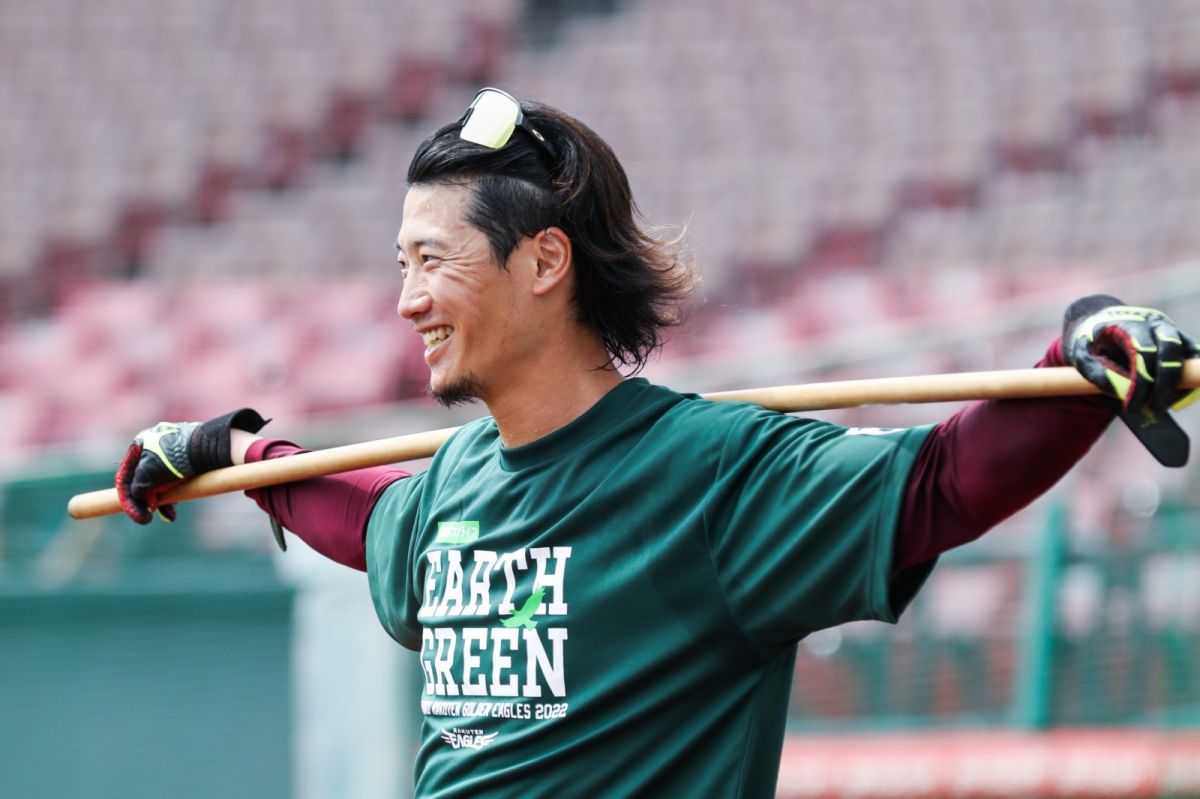 ▲ 樂天金鷲外野手西川遙輝被釋出，他曾待過火腿，是陽岱鋼、王柏融隊友。（圖／樂天推特）