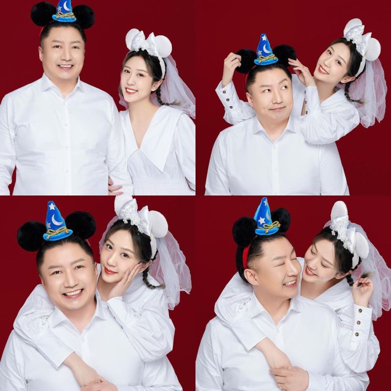 ▲49歲的邱士楷和上海嫩妹結婚。（圖／翻攝arielcheung_ IG）