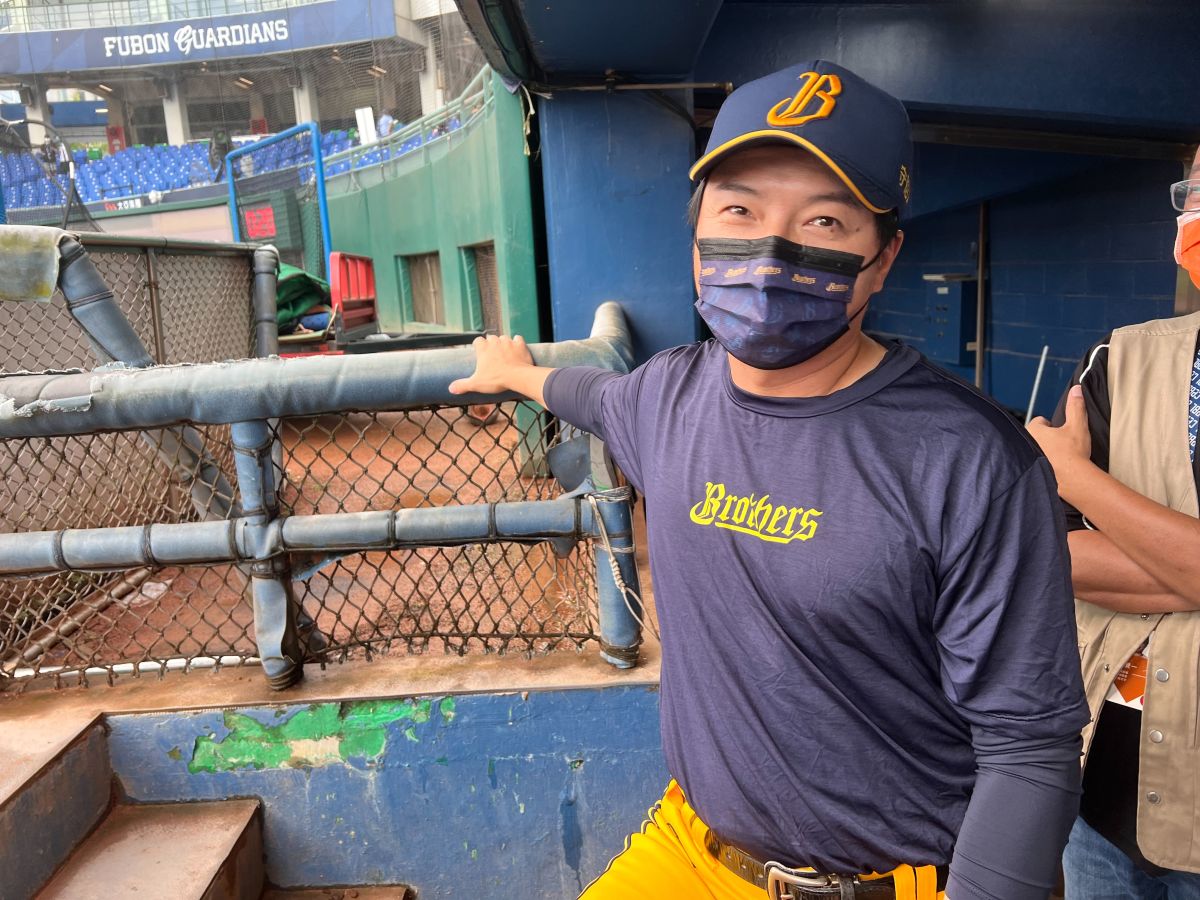 ▲中信兄弟總教練林威助(圖/記者簡名杉攝)