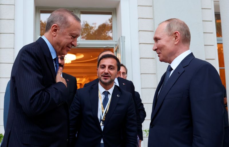 俄羅斯土耳其總統會談　同意加強經濟能源合作
