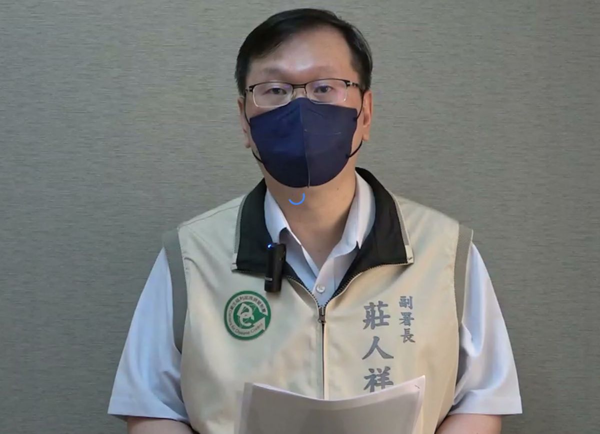 ▲衛福部疾管署副署長莊人祥今（7）日說，第3例猴痘境外移入個案病況穩定，第2例痂皮未完全脫落，尚未出院。（圖／擷取自疾管署）