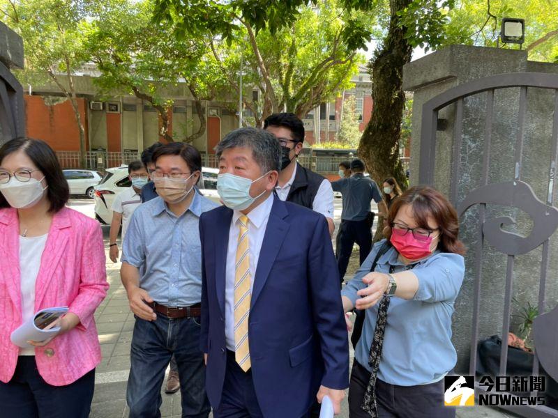 ▲陳時中今日召開內湖交通政見發表記者會。(圖/記者黃宣尹攝,2022.08.07)