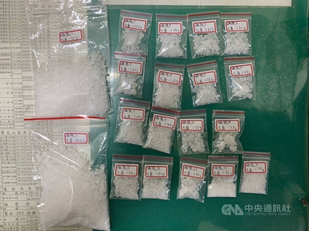 ▲台北市警察局信義分局7日表示，日前接獲民眾檢舉，指其住家附近的民宅可能有人從事吸毒行為，警方到場查訪，租客蔡姓男子居然手持毒品吸食器應門，當場人贓俱獲，全案依法送辦。（翻攝照片）中央社記者黃麗芸傳真 111年8月7日