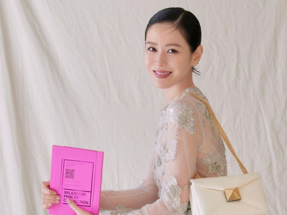 ▲孫藝真4個月孕肚明顯隆起。（圖／翻攝孫藝真IG）