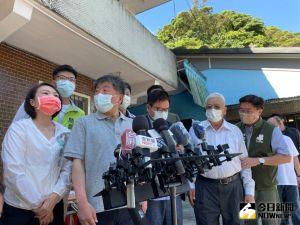 陳時中赴貓空採竹筍 ▲陳時中於貓空受訪表示,。(圖/記者黃宣尹攝,2022.08.08)