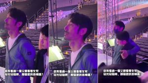 陶晶瑩女兒登上小巨蛋,李李仁舞台旁看愛女眼眶泛淚。(圖/翻攝自陶晶瑩臉書) ▲陶晶瑩女兒登上小巨蛋,李李仁舞台旁看愛女眼眶泛淚。(圖/翻攝自陶晶瑩臉書)