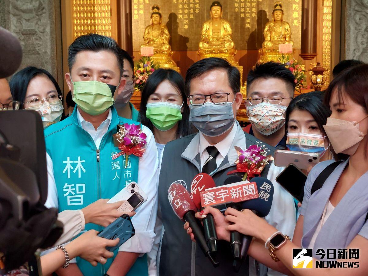 ▲鄭文燦反問，中國有很多跨國飲食店，難道中國就變了嗎？強調台灣文化來自四面八方，是對岸不了解台灣的民主特質很多元、很包容。（圖／記者李春台攝，2022.08.08）