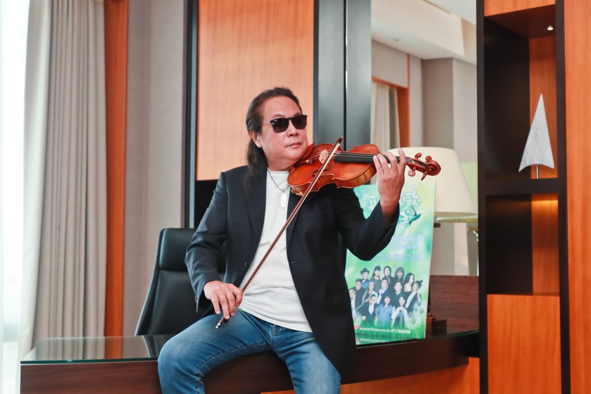 ▲劉文正傳出發福，楊耀東親揭真實狀況。（圖／寬宏藝術提供）