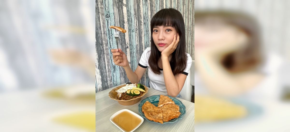 ▲黃捷說，「我今天吃泰式，你今天吃什麼辱華？」。（圖／黃捷辦公室提供）