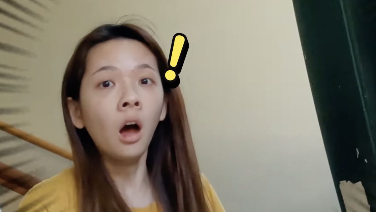 ▲滴妹在美國待太久，哥哥阿滴直接飛美國突擊，滴妹素顏應門全被拍下。（圖/阿滴英文YT）