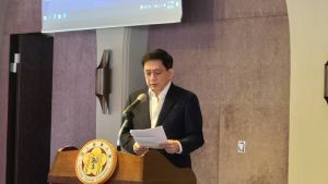 台大認定林智堅論文抄襲 管中閔說重話 ▲台大認定林智堅論文抄襲,校長管中閔說重話。(圖/記者李琦瑋攝,2022.08.09)