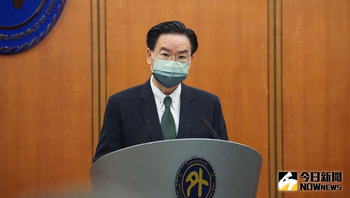 ▲中國「圍台」軍演恫嚇台灣，外交部長吳釗燮痛批藉機挑釁破壞區域和平。（圖／記者呂炯昌，2022.08.09）